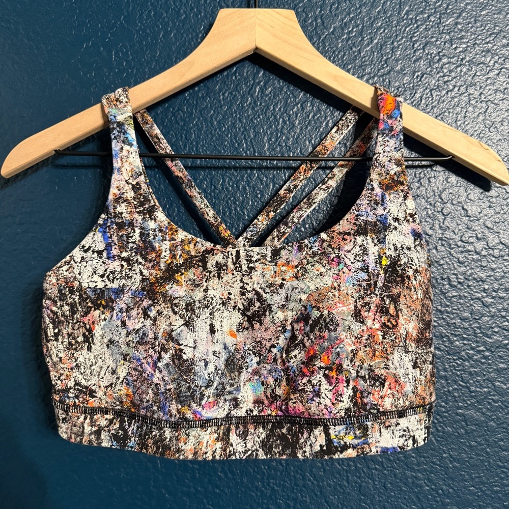 Lululemon Abstract Multicolor Women's Sports Bra
